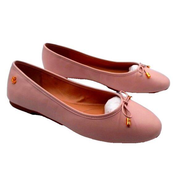 LAUREN RALPH LAUREN Jayna Bow Ballet Flats Women's Size US 11 B Pink Coquette - Picture 3 of 10